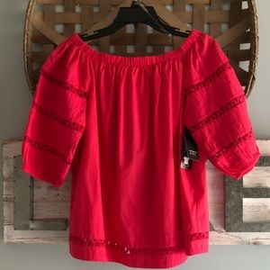 Crown & Ivy Off The Shoulder Shirt